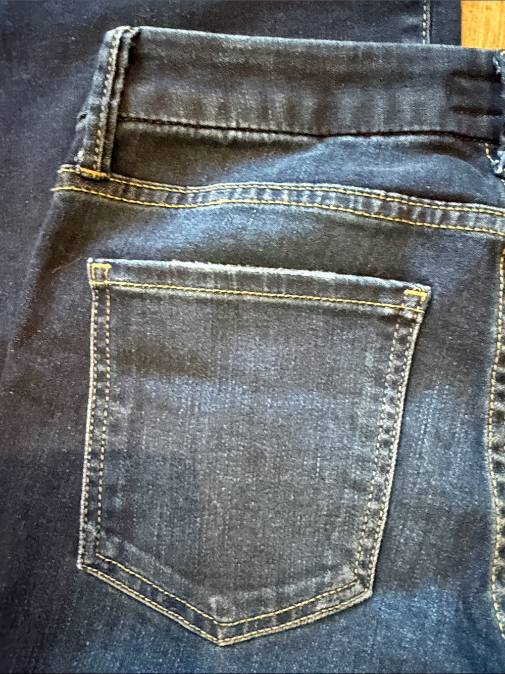 Kut from the Kloth Dark Blue Wide-Leg Jeans with Raw Hem - Picture 10 of 11